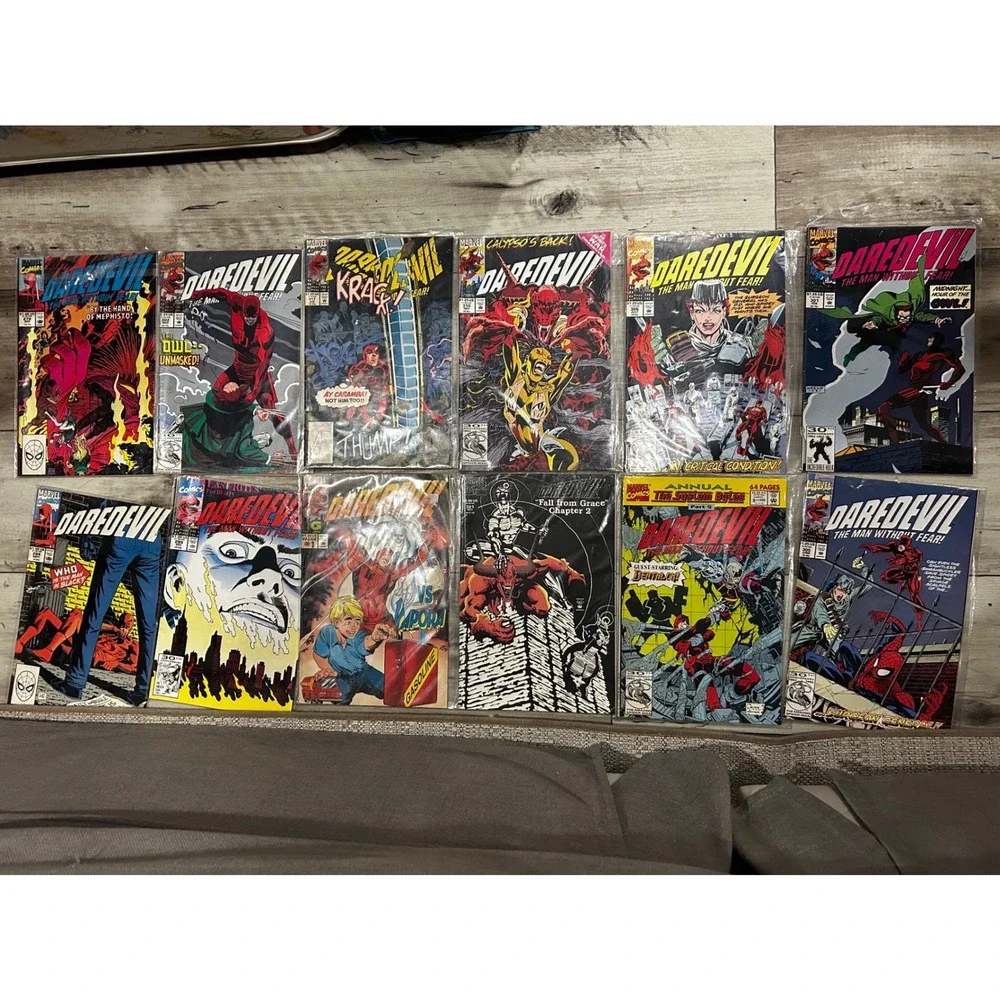 Daredevil Marvel Comic Lot 11 Issues 284 299 301 302 305 306 309 317 319 321